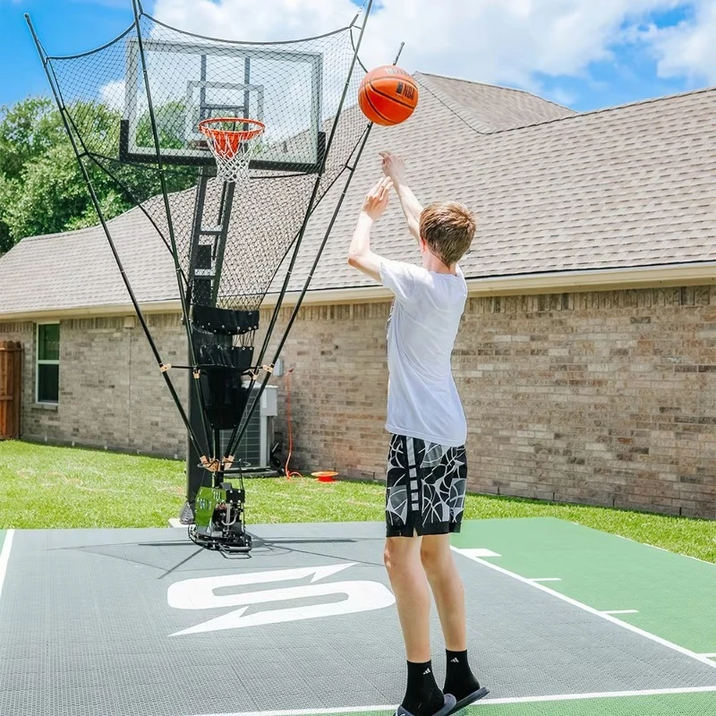 New Arrival GRIND B1800 Bluetooth Basketball Shooting Machine with Intelligent Control & Automatic Ball Return System