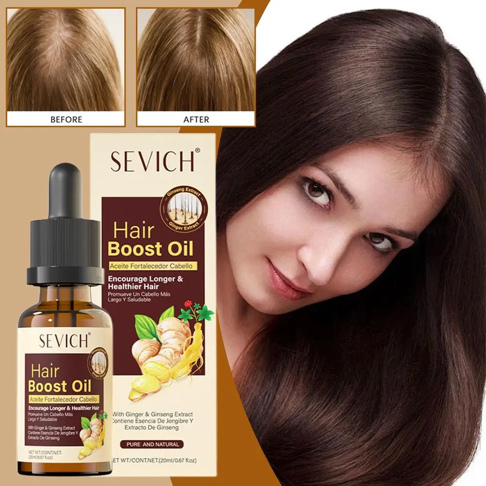 30/20 مللي العناية بالشعر جوهر النفط زيت الزنجبيل مكافحة تساقط الشعر علاج الصلع العناية بالشعر تغذي سريع فروة الرأس منع M8G6 #6
