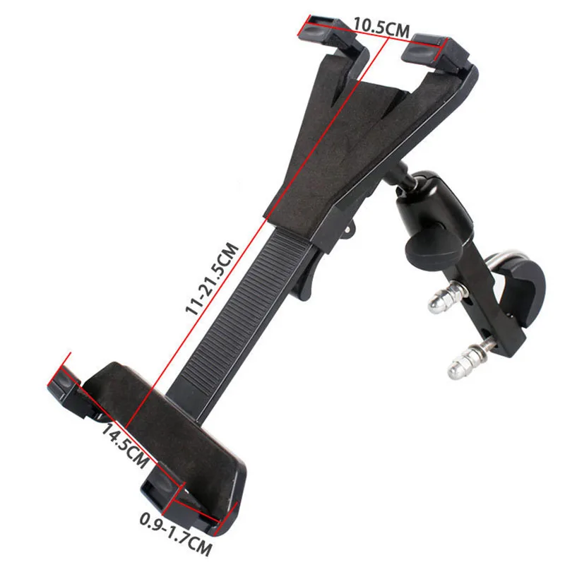 

Lightweight And Portable Bike Bicycle Stand Mount Bracket For710 Inch Tablet Navigation Holder Adjustable Width