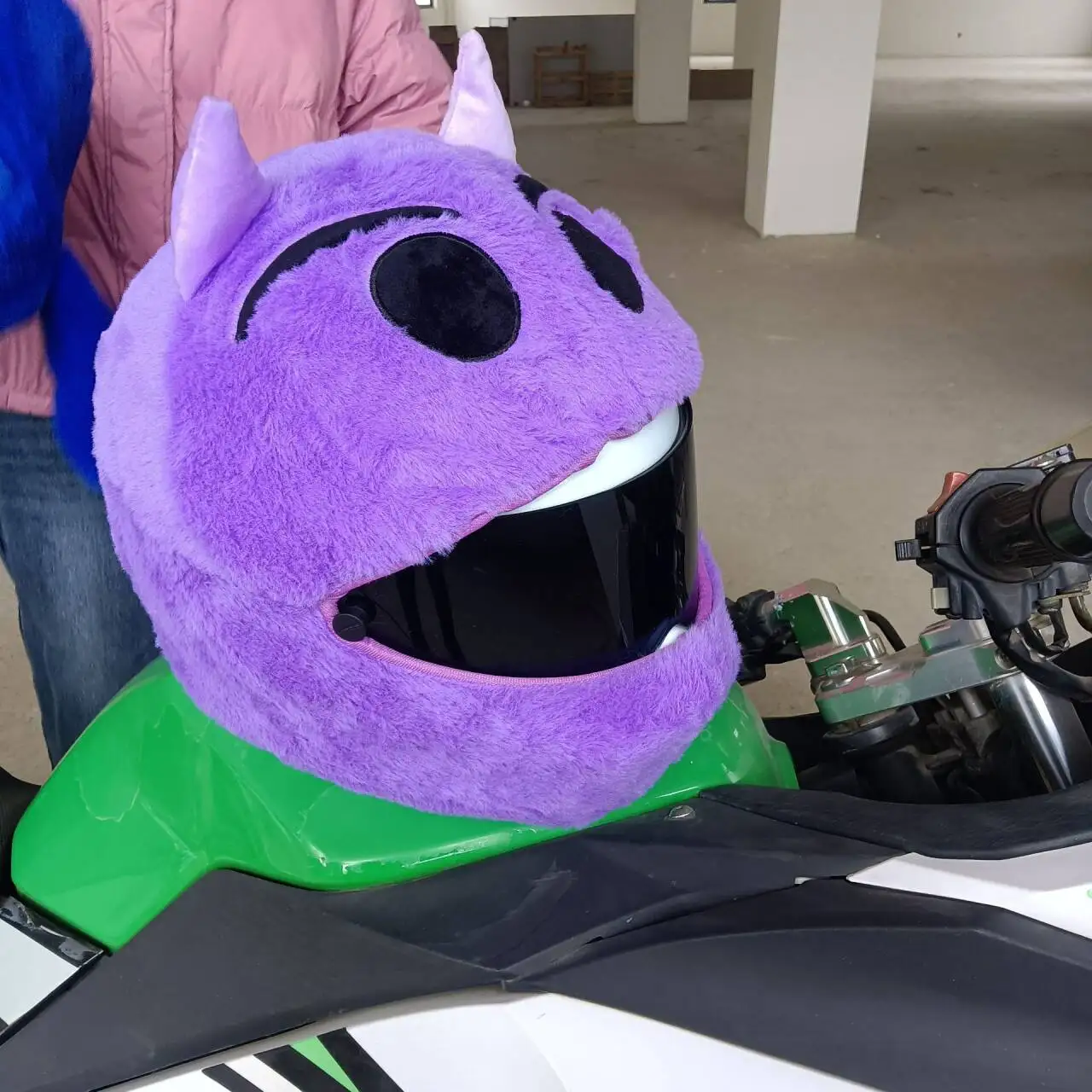 غطاء خوذة كامل الوجه للدراجات النارية لعيد الميلاد للرجال والنساء ، قبعة واقية للهالوين ، هدية ممتعة لركوب الدراجات ، ديكور خارجي #5