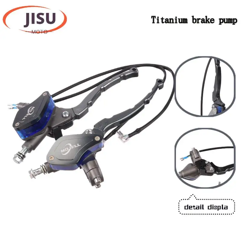 

Electric vehicle accessories Motorcycle modification Disc brake Upper pump Left and right front and rear brakes Oil pump