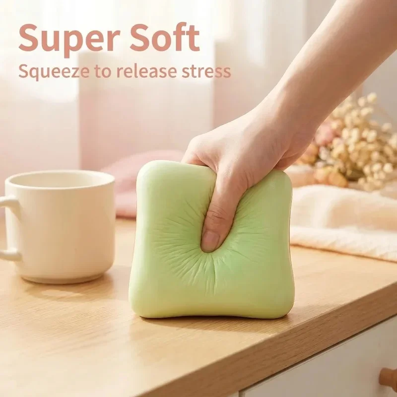Simulation Butter Toast Bread Squishy Toys Sensory Fidget Toys Soft Slow Rise Anti Anxiety Stress Relief for Adults with ADHD