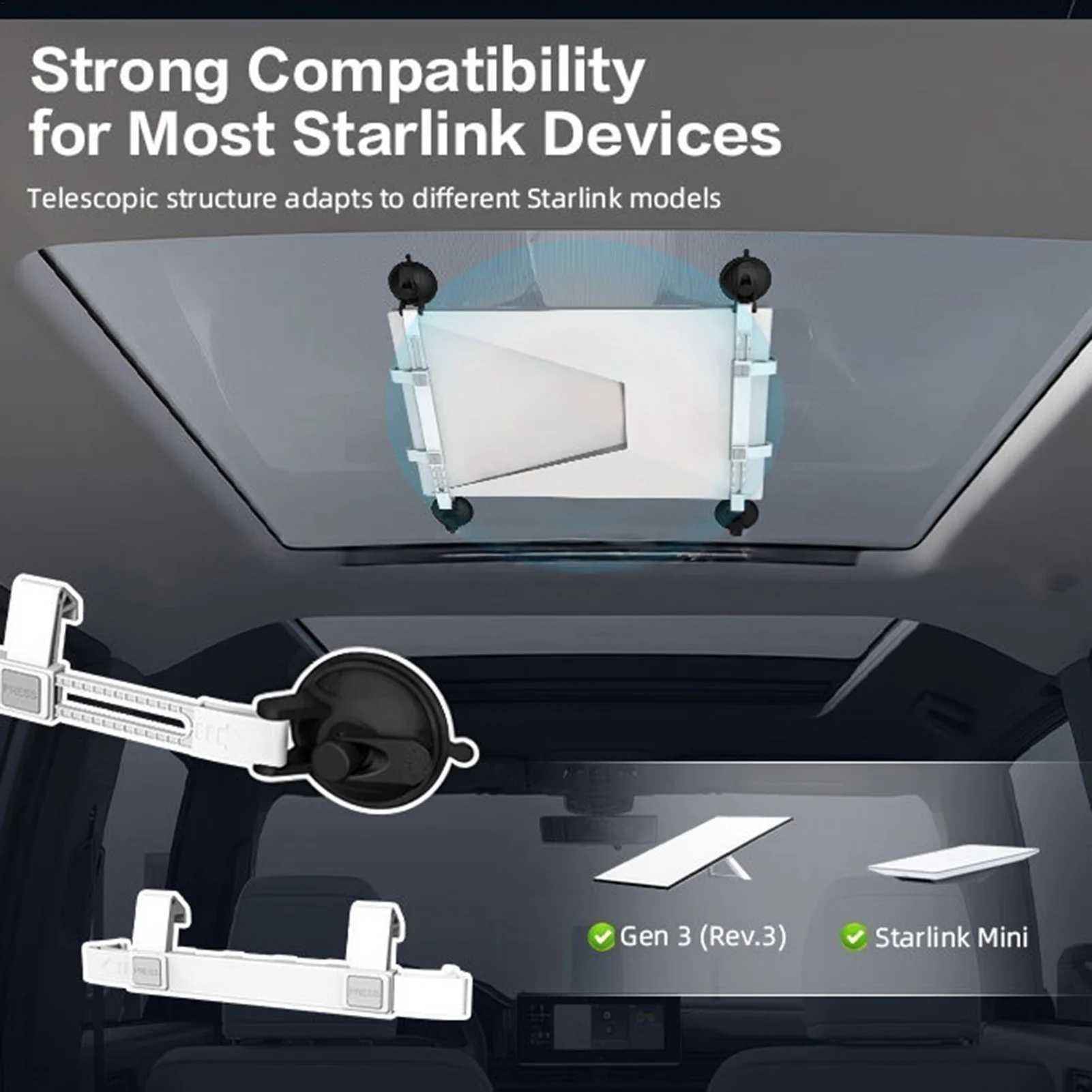 

Мини-крепление для спутникового приемника с сильным присосом, нескользящее, для автомобильных люков, для автодомов, внедорожников, седанов, дома, путешествий и поездок на работу