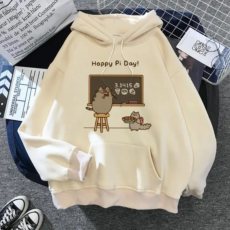 NONE Women Cat Hoodie Oversized 4