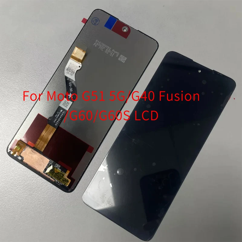 

LCD Display For Motorola Moto G40 Fusion/ G60 /G60S G51 5G XT2171-2 PANB0001IN XT2133-2 Display Touch Screen Assembly