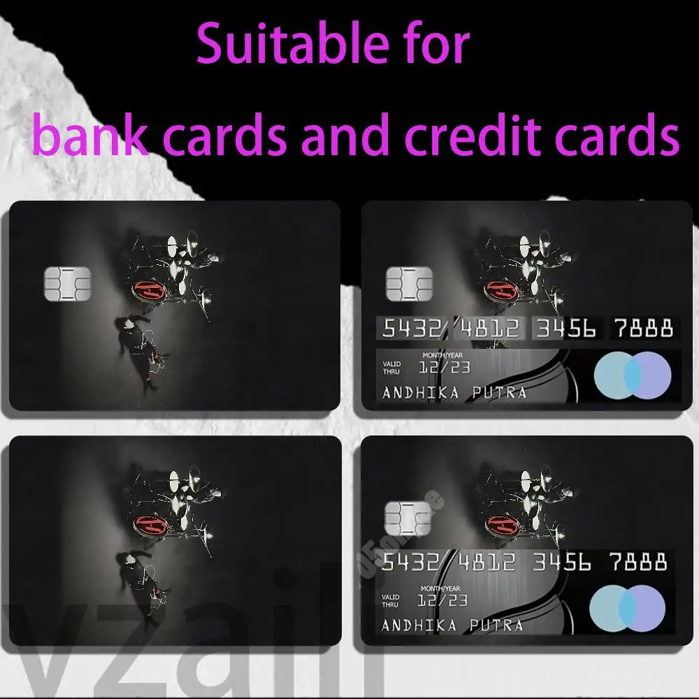 T-Twentys One P-Pilots Credit Card HD Stickers Game Card Decal Card Matte Film Skin Small Chip Waterproof Sticker