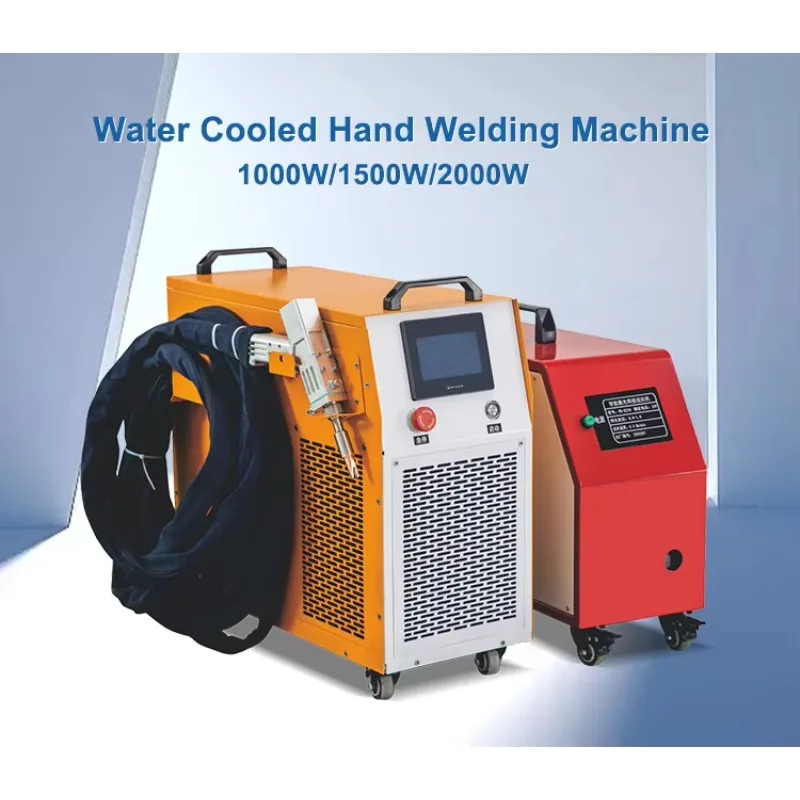 Kevol Handheld 1000W Fiber Laser Welder Pulse/Continuous Modes for Steel/Stainless Steel New Condition Metal Welding Machine