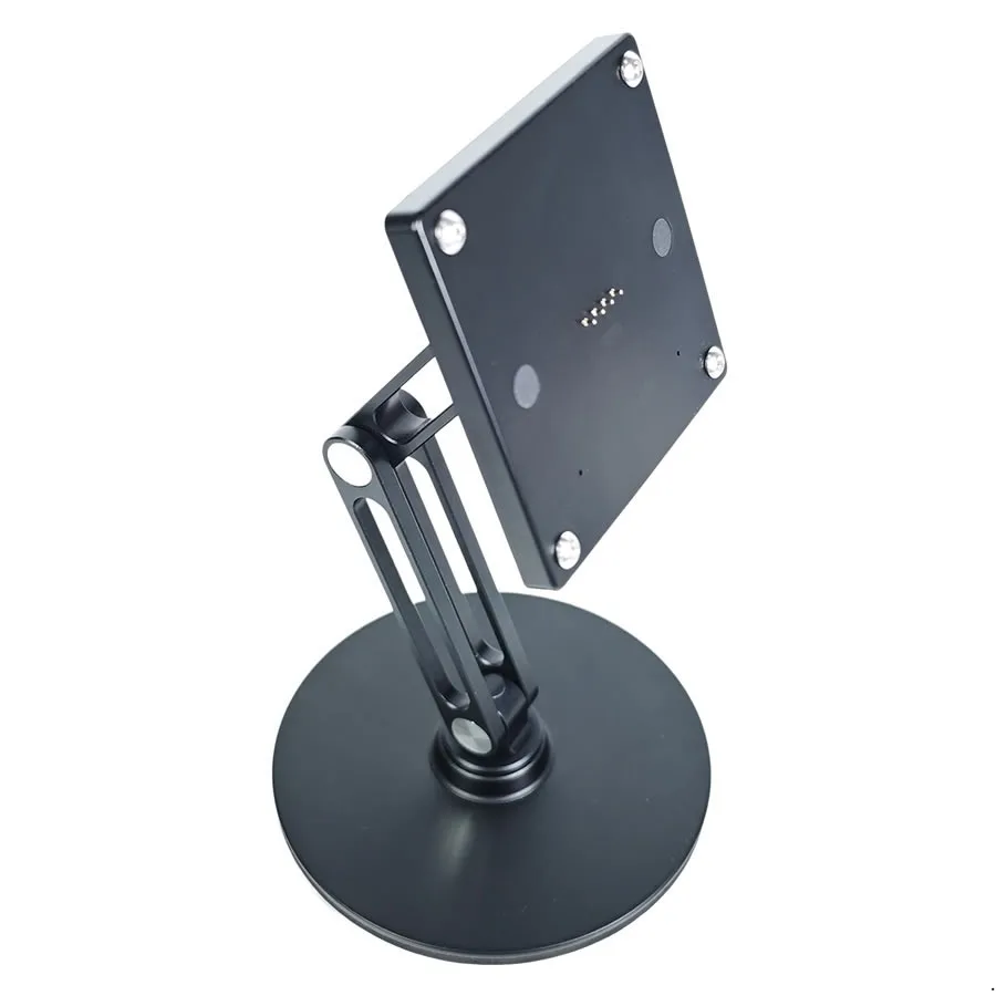 Magnetic Fast Wireless Charging Base Station for iPad adjustable aluminum table stand ipad tablet kiosk ios pos