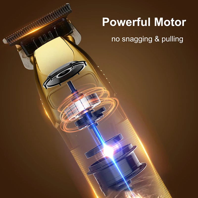 2023 جديد T9 الشعر المقص برو المهنية الكهربائية الشعر المتقلب الحلاق ماكينة حلاقة اللحية 0 مللي متر الرجال آلة قطع الشعر للرجال