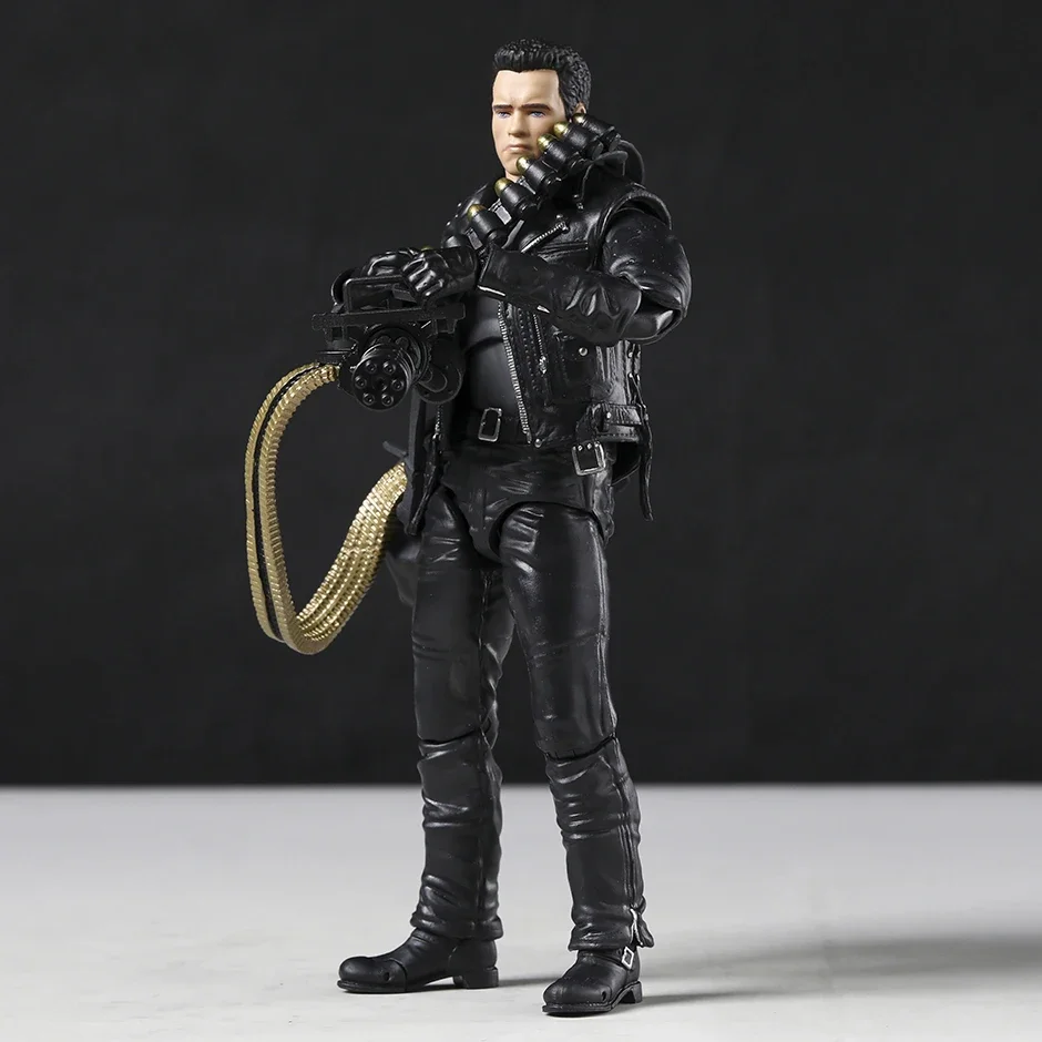 MAFEX Nr. 199 Terminator 2 T-800 PVC Action Figure Modell Spielzeug Puppe zum Sammeln