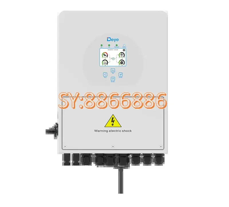 

Deye Hybrid Inverter Single Phase 2 MPPT Hybrid Solar SUN-6K-SG03LP1-EU 3.6KW 5KW 6KW Inverter with Wifi Solar Inverter