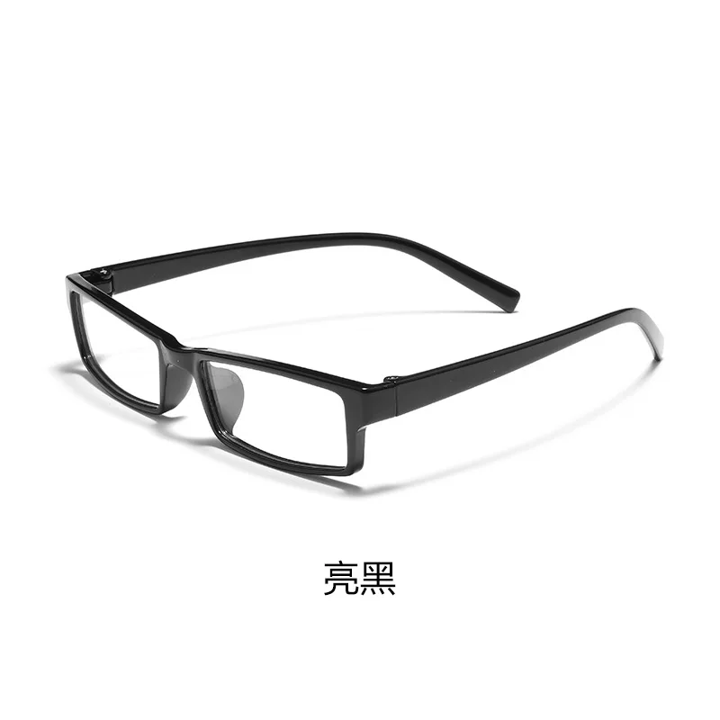 51-18 خفيفة للغاية TR90 للرجال إطار نظارات طبية مستطيلة صغيرة مضادة للضوء الأزرق نظارات للقراءة 1.50 #6
