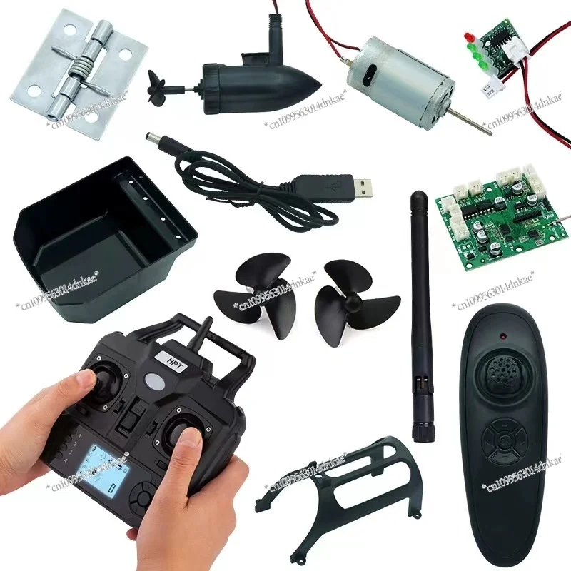 Nesting Boat Accessories Full Set of Original Remote Control Positioning Main Board Antenna Control Module Battery Motor Fishing