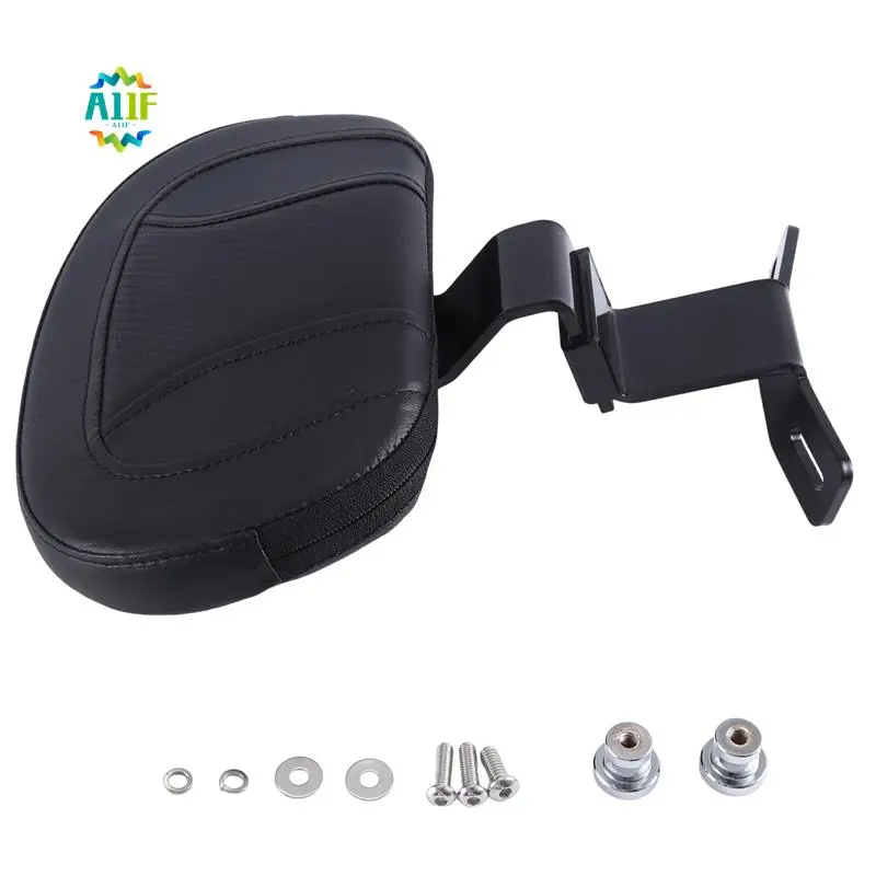 

A11F-Backrest Cushion Waistrest Motorcycle Supplies Plastic Backrest For Glide 09-23 Black