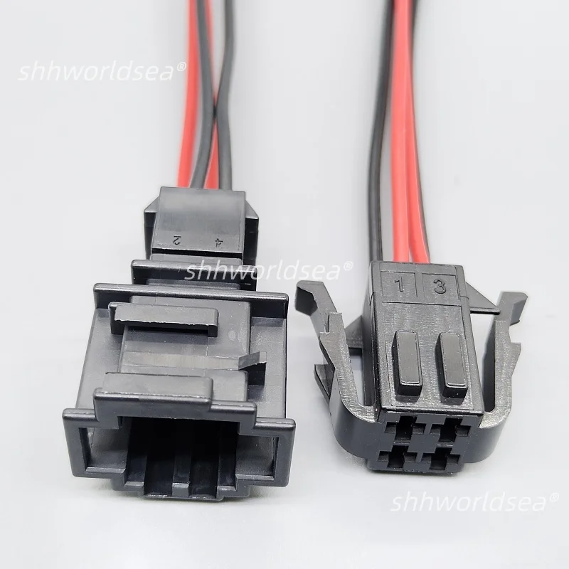 1/10pcs 4 Ways 191972732 191972722 3.5mm Car Connector AC Assembly Oxygen O2 Sensor Socket Automotive Plug For VW