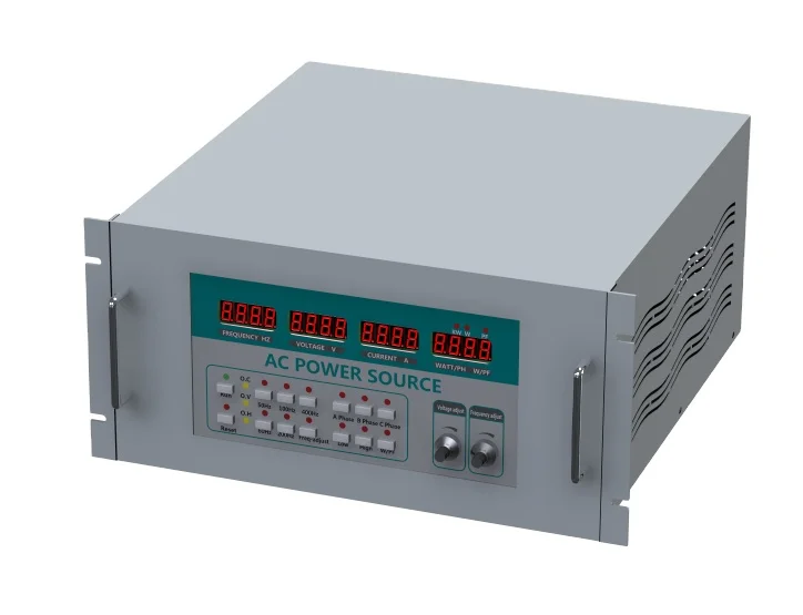 ACSOON AF60W 1kVA 3 Phase 19 Inch Rack Mounted High Frequency AC Power Supply Converter Industrial Grade Industrial Power Supply view 3