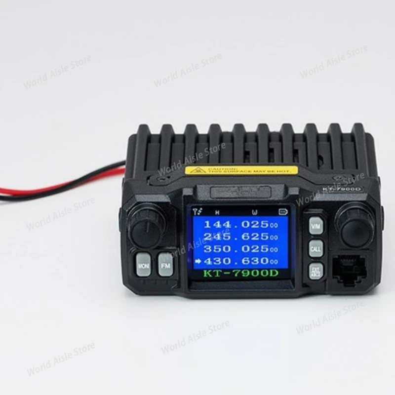 The Four-band Mobile Radio for KT-7900D VHF UHF Mini Color Screen Is Used for Taxis
