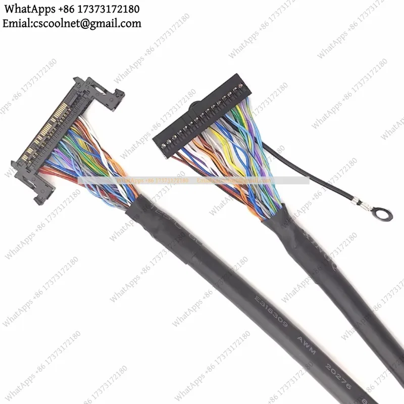 JS03 51 Pin LVDS Cable for LG HD Screen FI-RE51HL Dual 8-Bit Multi-Core Shielded Wire