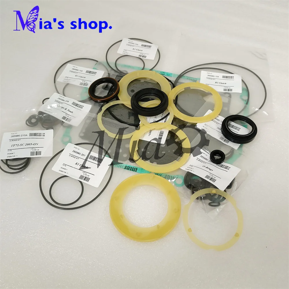 

TF71SC TF72SC AWF6F25 6-Speed Automatic Transmission Rebuild Seal Gasket Overhaul Kit For Peugeot BMW MINI