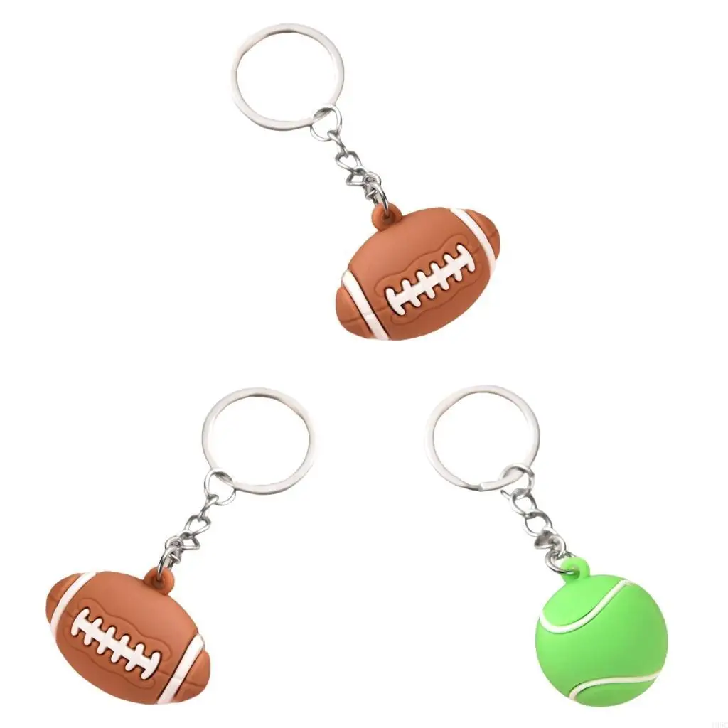 195C Decorative Pendant PVC Texture Perfect for Backpacks Purses and Sports Event