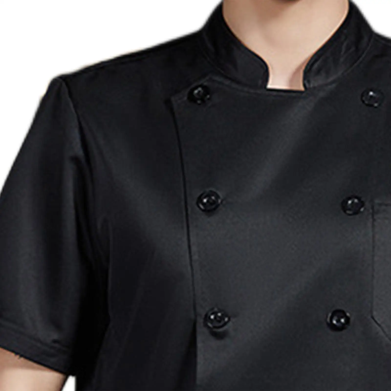 Giacca da cuoco abbigliamento da cuoco cappotto estivo da cuoco per l'industria alimentare della cucina di Catering