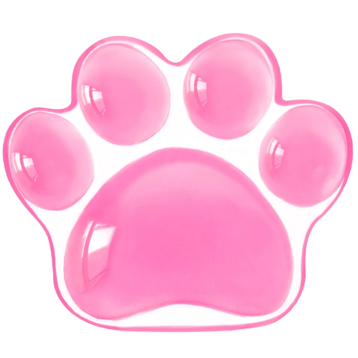 Cat Paw Cute Mouse Wrist Support Pad Comfortable Soft Wrist Rest Hand Pillow Pain Relief Non-Slip Base Home Office Silicon Pad