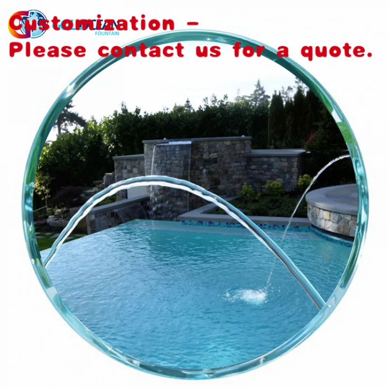

custom.DESIGN Cheap Eye-Catching Outdoor Led Light Laminar Jet Jump Jet Fountain