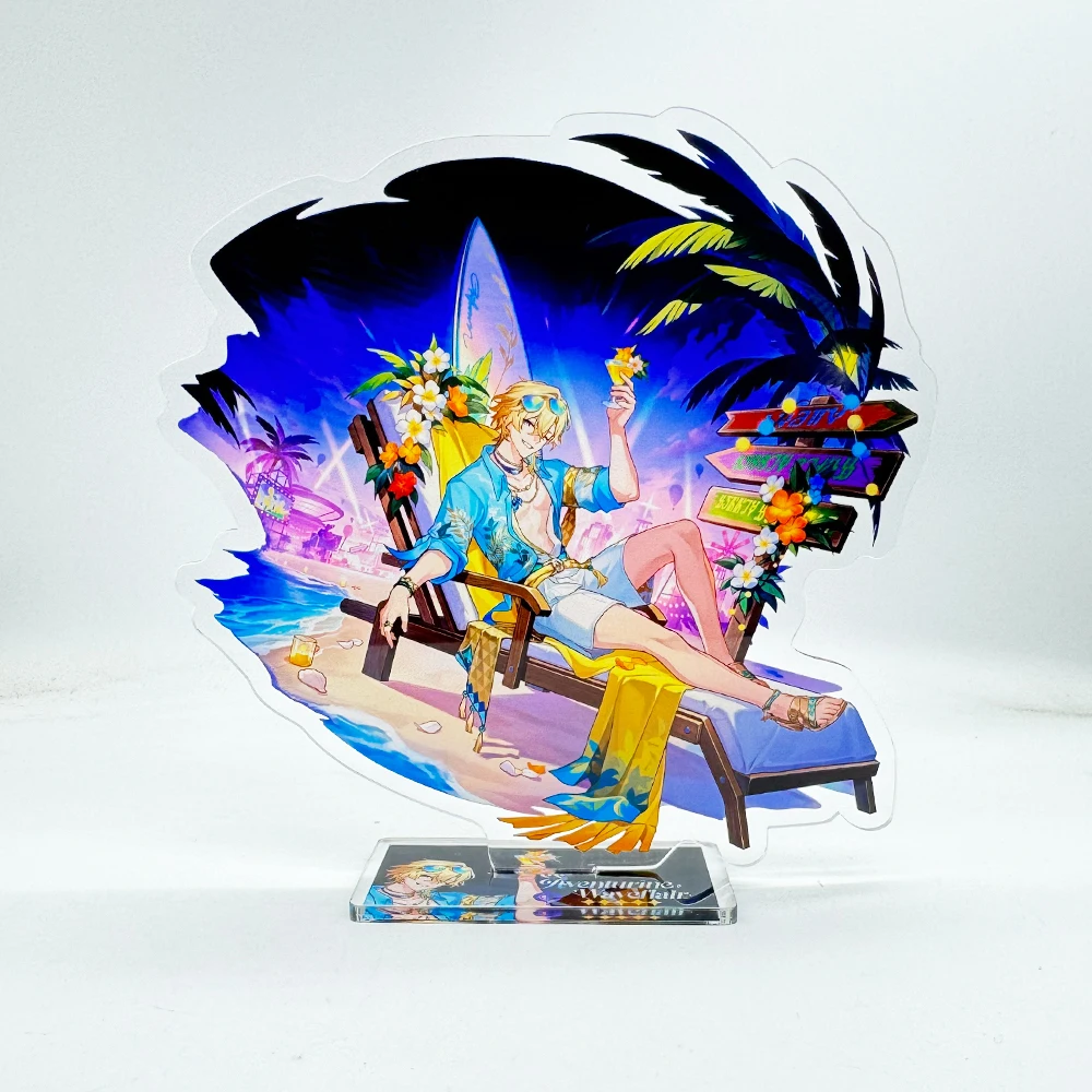 Anime Keychain Game Honkai: Star Rail Figure Evanescia Ashveil Sparxie Sunday Phainon Acrylic Stand Model Plate Cosplay Fan Gift