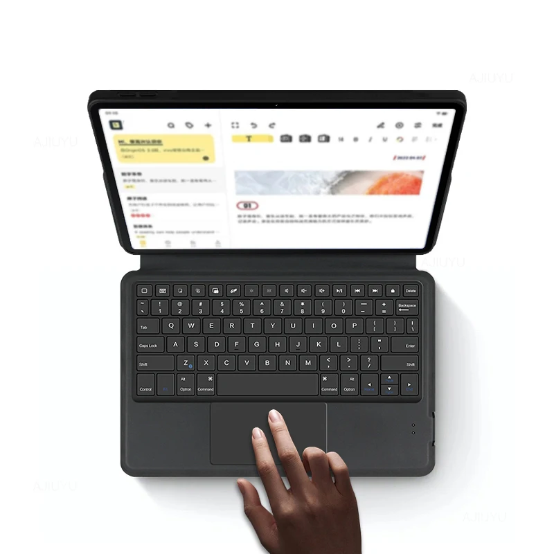 Xiaomi Redmi Pad 2 Pro Bluetooth Toetsenbordhoes - Zwart