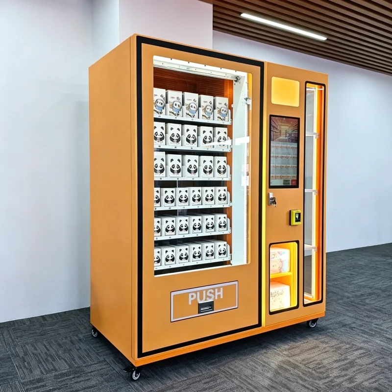 Mystery Box Vending Machine Self Service Surprise Gift Dispenser Machine with LED Light Effects for Cards Vending Machine OME