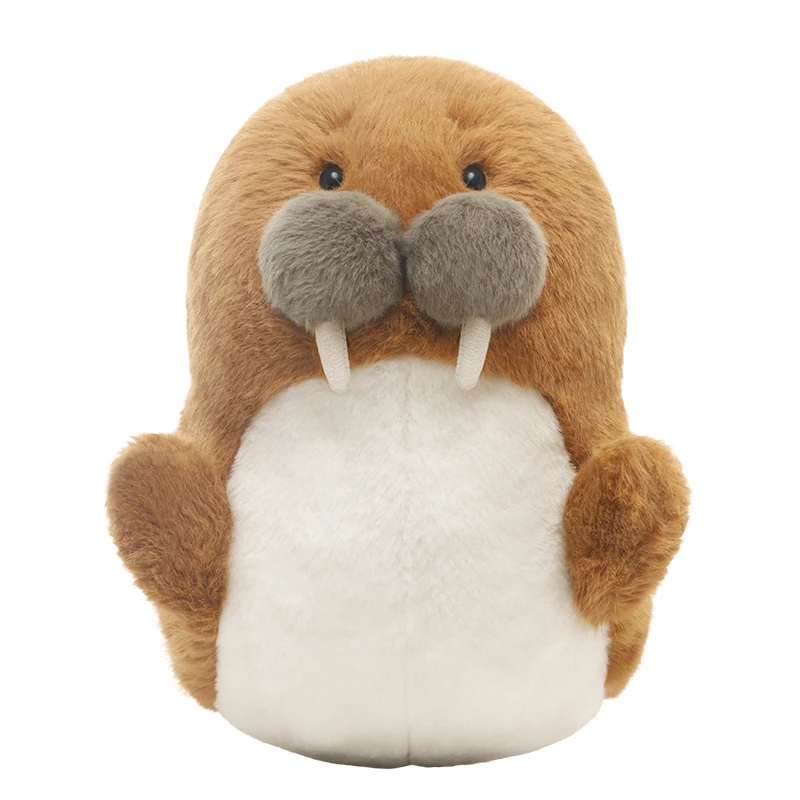 

35cm Kawaii Walrus Plush Doll New Sea Animal Plush Toy Soft Stuffed Pillow Perfect Birthday Gift