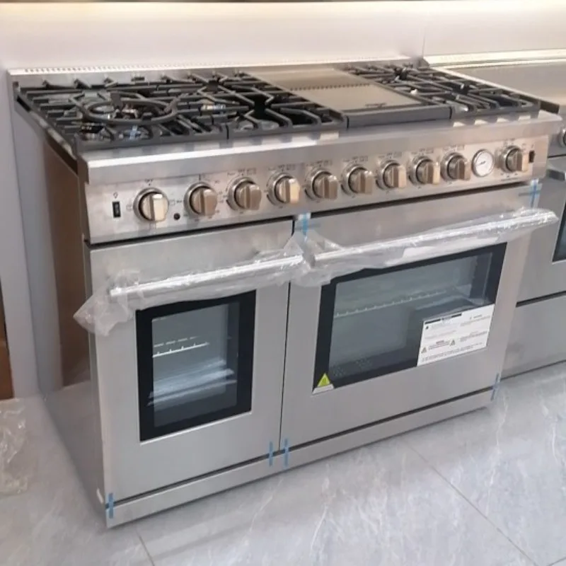 1.17/1 M Electric Oven Gas Oven Burner Gas Stove Upright One-piece Oven 7-head Stove