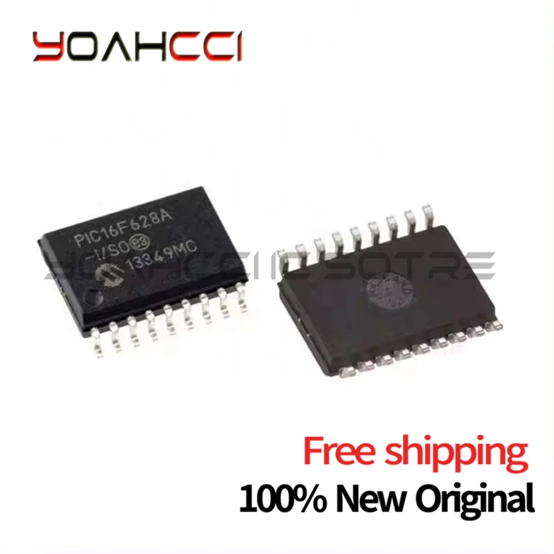 

(10piece)100% New PIC16F627A-I/SO PIC16F628A-I/SO PIC16F627A PIC16F628A SOP-18 Chipset Original free shipping