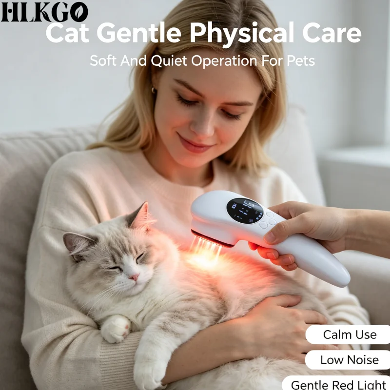 Advanced 880mW Class 3 Cold Laser Therapy Device 650nm 14 Diodes 808nm 3 Diodes Red Infrared for Joint Pain Management