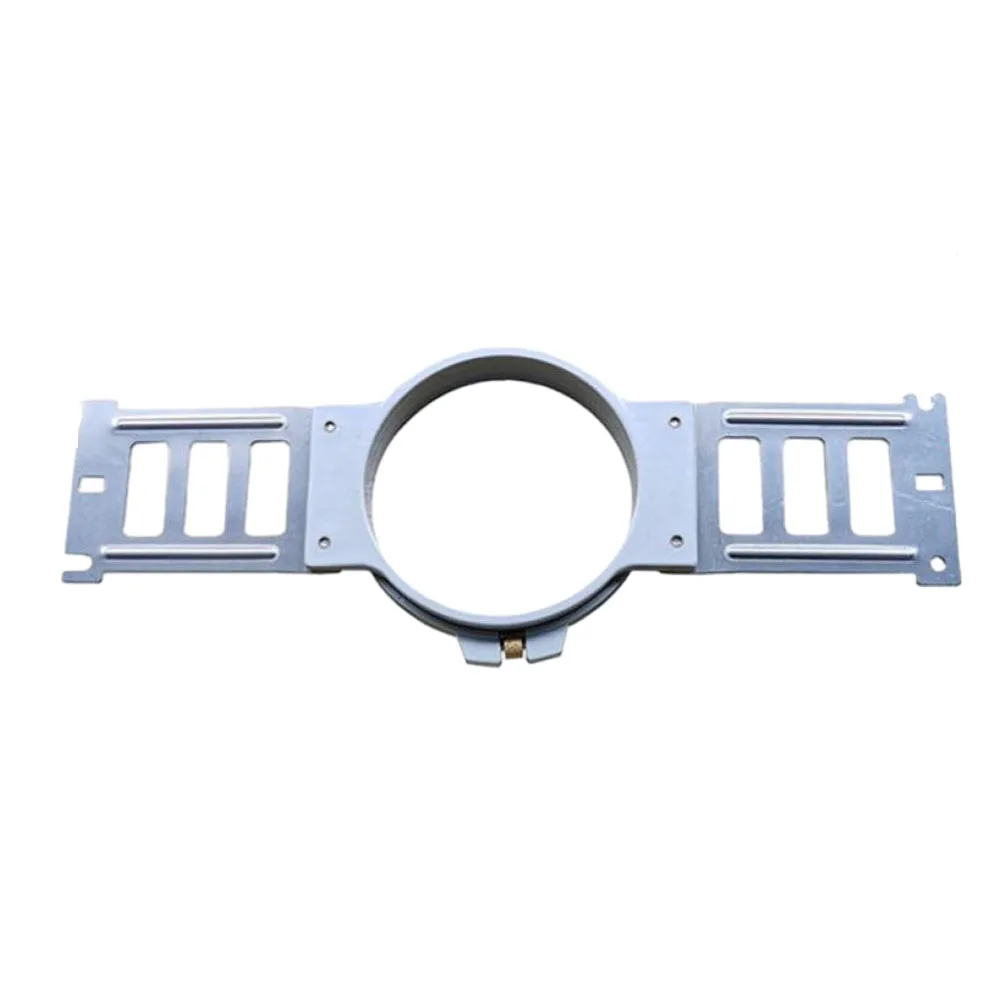 12cm Round For Embroidery Hoop with QS Clips Compatible with For Barudan Machines Frame for Consistent Stitching Results
