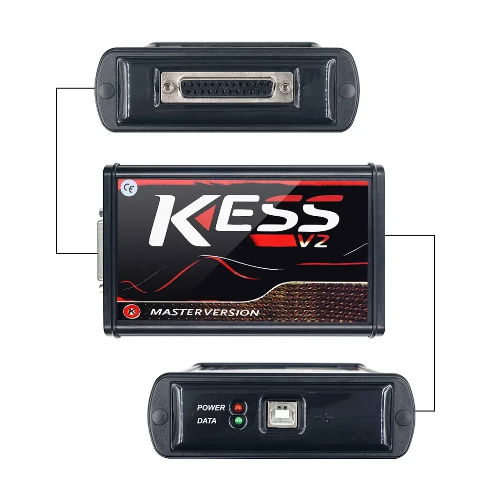 

European version red board Kess V2 V5.017 V2.80 ECU programmer can be used online without point limit