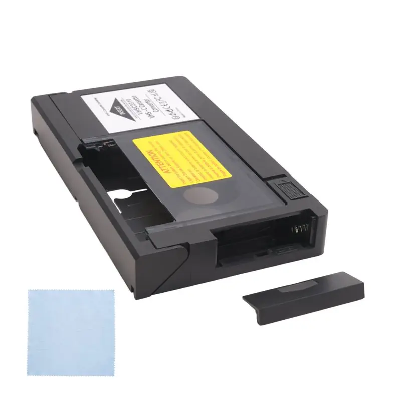 Convertidor de casetes VHS-C para JVC, RCA, Panasonic, adaptador de casetes VHS a VHSC SVHS-C, no apto para 8Mm/Minidv/Hi8-AEF7