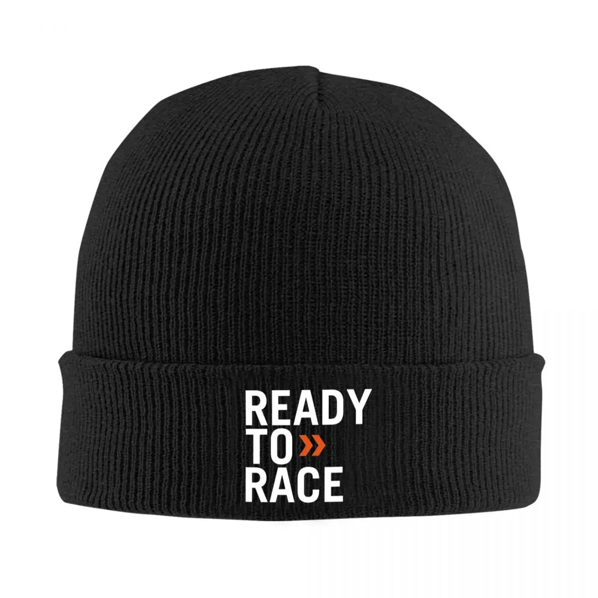 

Ready To Race Knitted Bonnet Caps 100% Cotton Fashion Keep Warm Hats