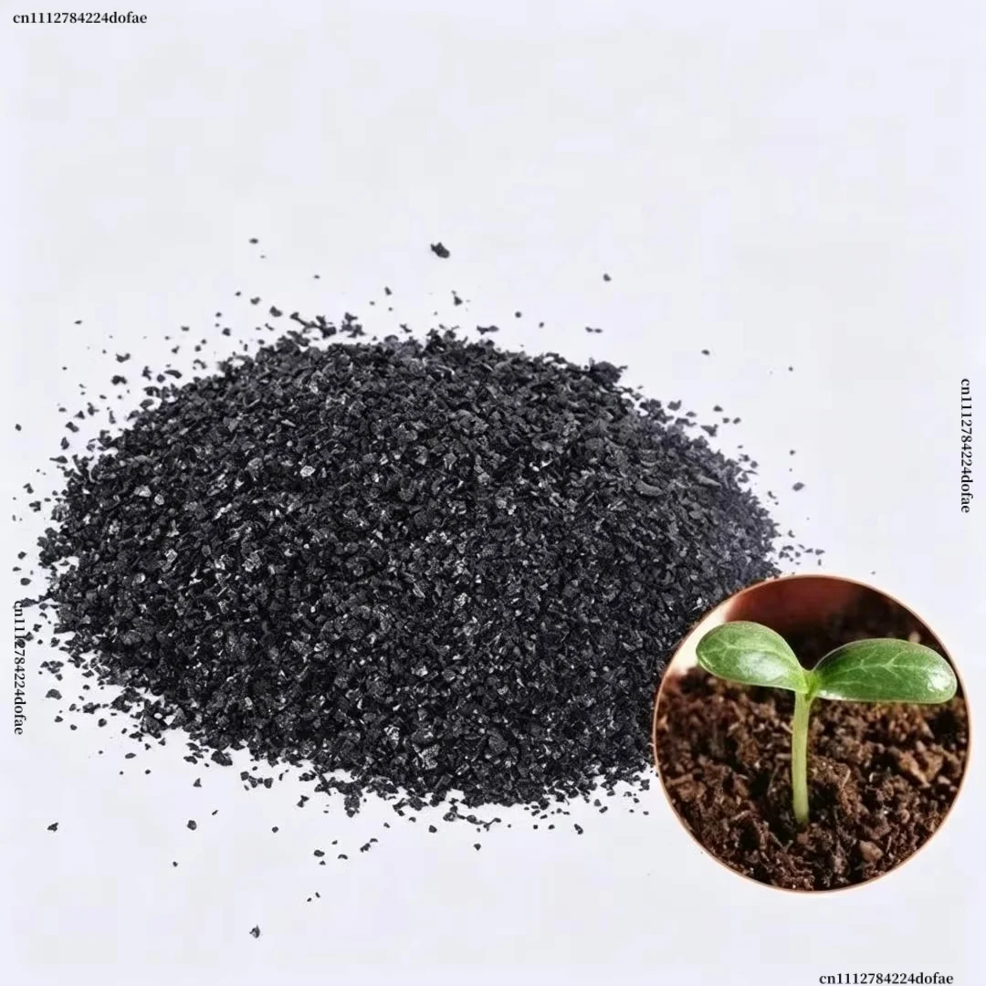 500g Mineral Source Potassium Fulvate Fertilizer For Ornamental Potted Flowers, Improve Soil Activate Root Promote Flowering