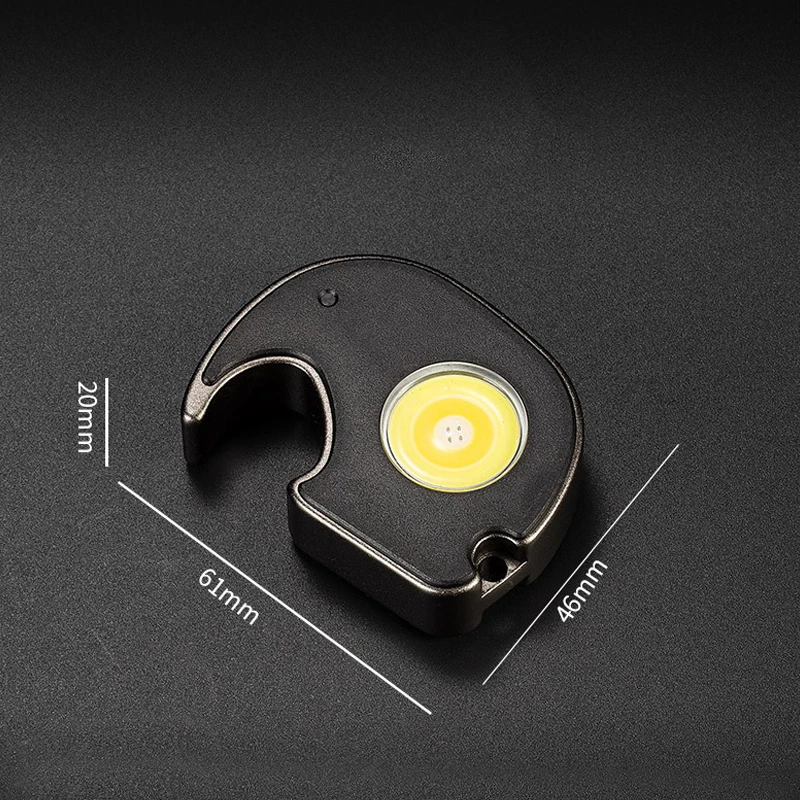 Outdoor Portable EDC Mini LED Keychain Strong Light Multifunctional Flashlight