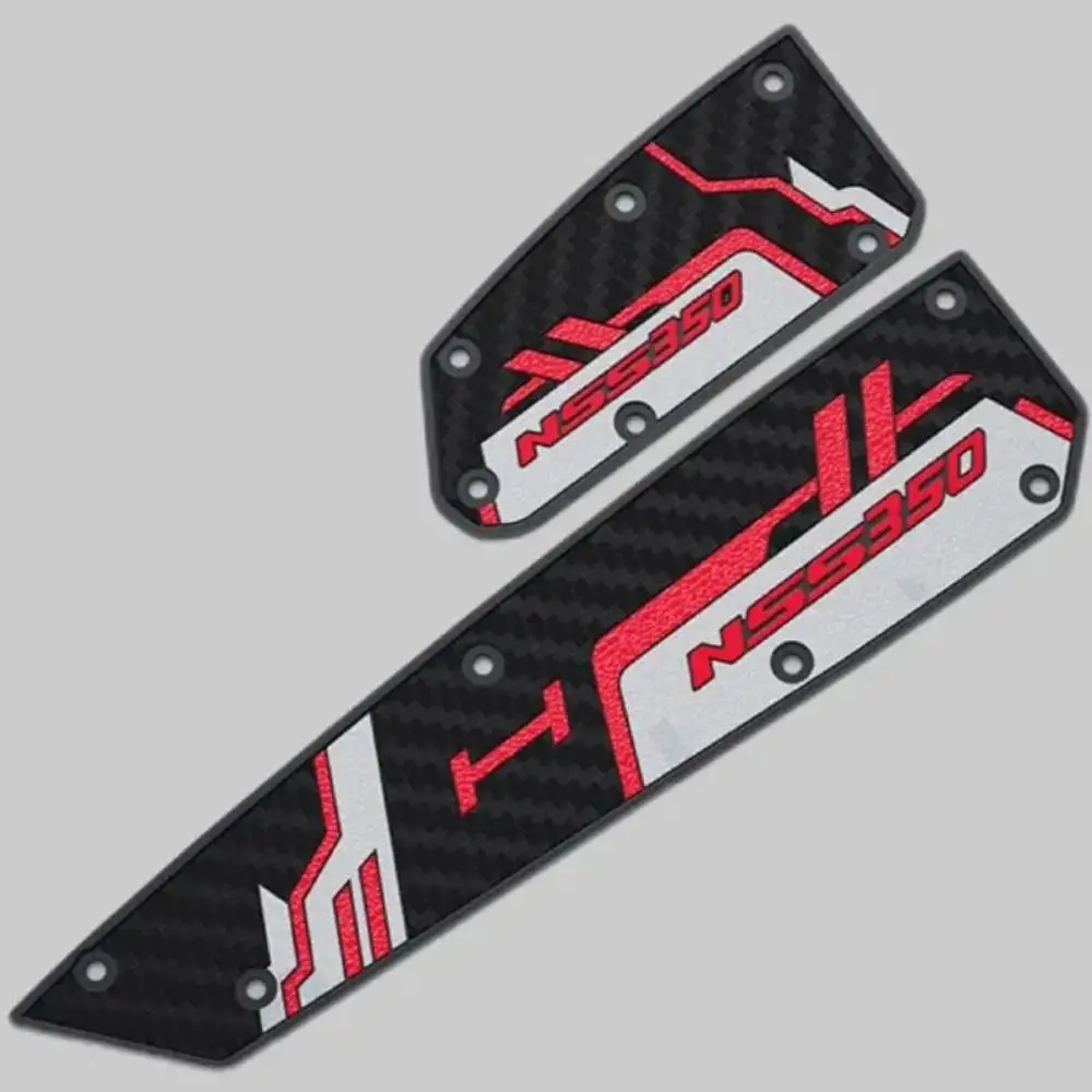 

Non-slip Motorcycle Foot Pads Dirt-resistant Wear-resistant Rubber Foot Pedal Universal for Honda FORZA350 NSS350