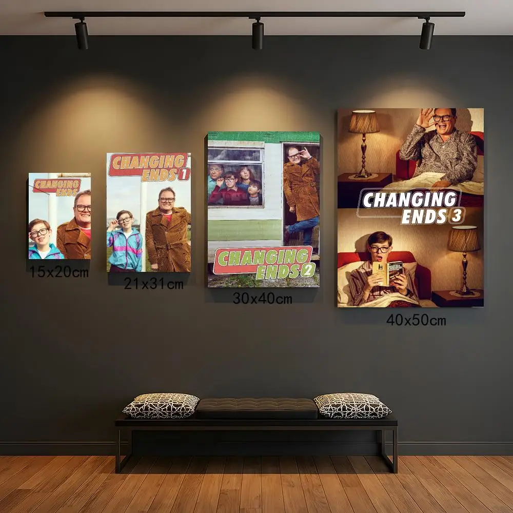 tv series C-Changing Ends-S Poster Peel and Stick Wall Art for Cafe Office Bar and Home Decoration