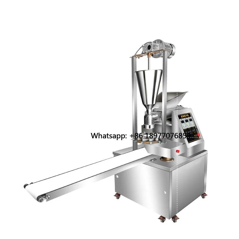 2026 Table Top High Speed Automatic Small Size Frozen Pasta Dimsum Baozi Maker Nepali Momo Making Machine For Restaurant Hotels