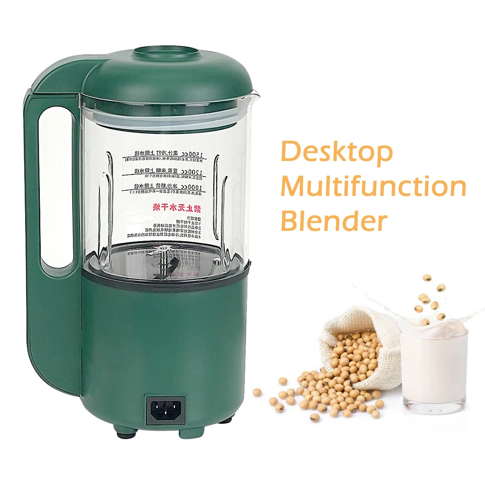 1.5L Food Multifunctional Blender Milkshake Maker Electric Desktop Mixer Juice Making Machine With 2 Blades Household 800W