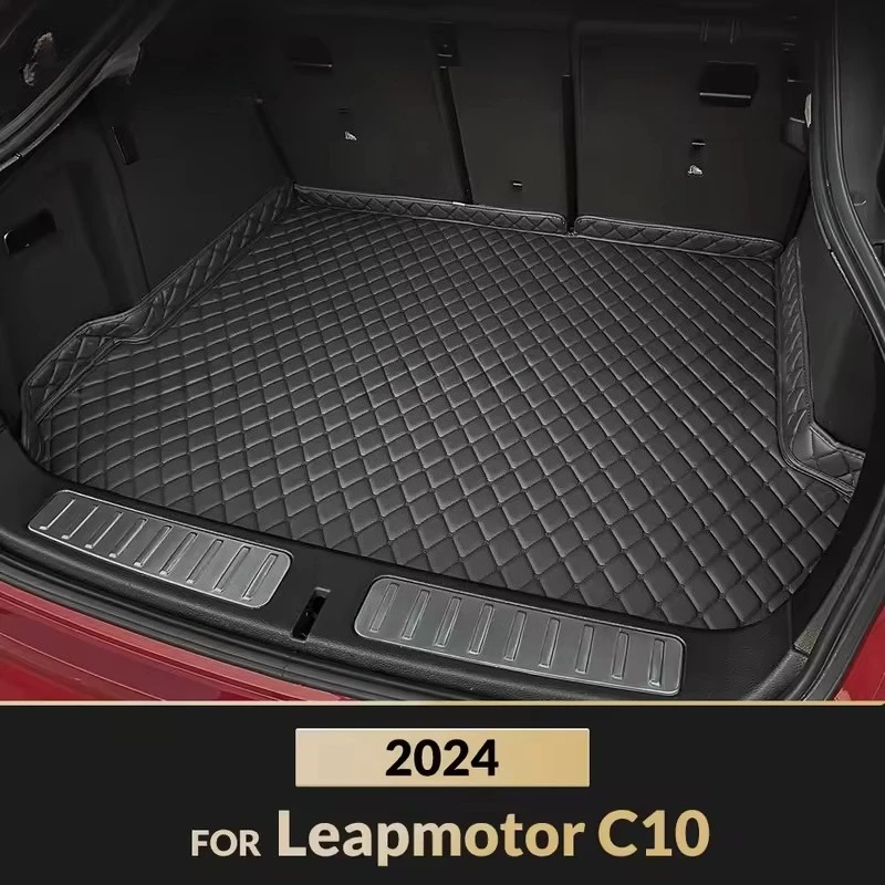 

Для Leapmotor C10 2024, коврик в багажник автомобиля, коврик для багажника, аксессуары для интерьера, чехол