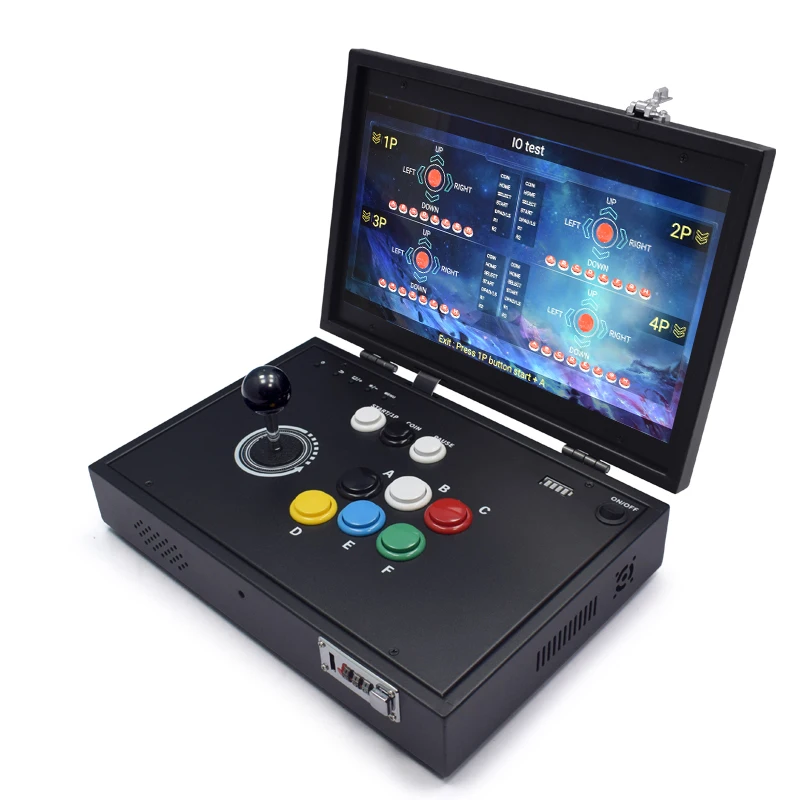 14 Inch LCD Pandora Box ZSH 23000 in 1 Arcade Console Portable PCB Board Fight Joystick Retro Video Game Machine