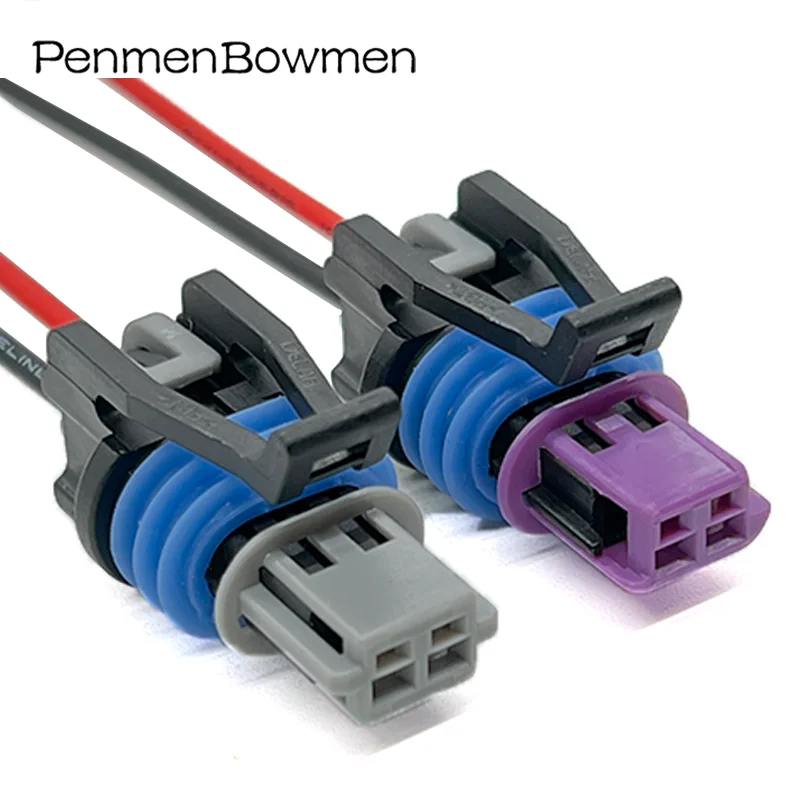 1 Set 2 Pin Car Waterproof Plug Wiring Harness Electrical Cable Connectors 15449028 15449027