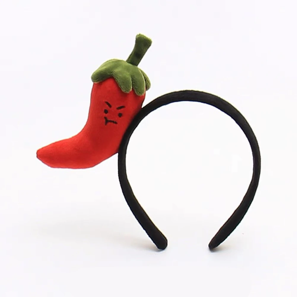 

Stylish Headband Cute Vegetables Headband Casual Events All Day Comfort Multicolor Design No Slip Design Perfect Fit