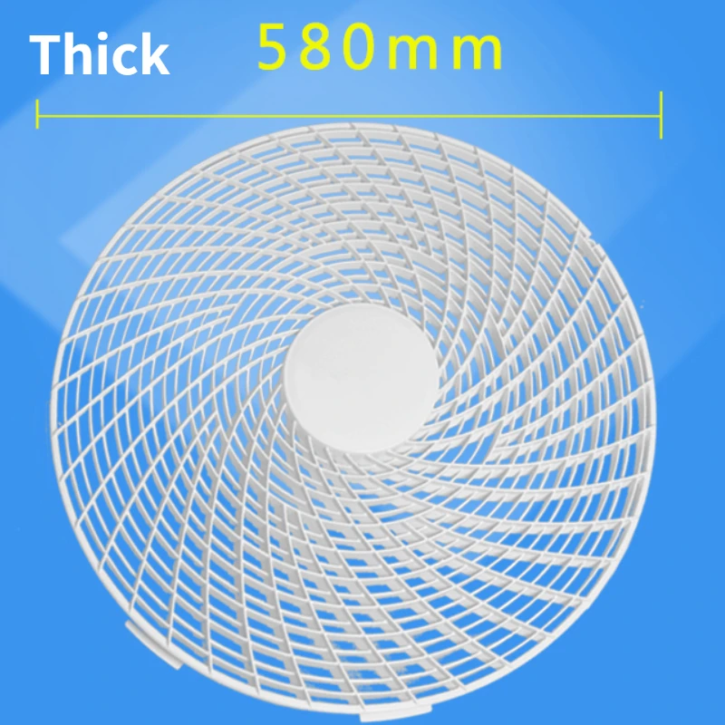 1pcs Air Conditioner Net Cover for Gree 1p1.5p2p3p5P Outdoor Unit Square Round Plastic Grid Front Lid Accessories