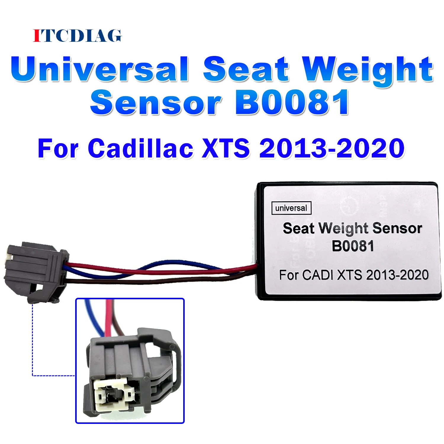 

Universal Seat Weight Sensor For Cadillac XTS 2013-2020 Sensing Module Seat Passenger Weight Pressure Sensor B0081 for CADI XTS